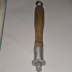 Super Maid 1920's Aluminum & Wood Cookware Handle